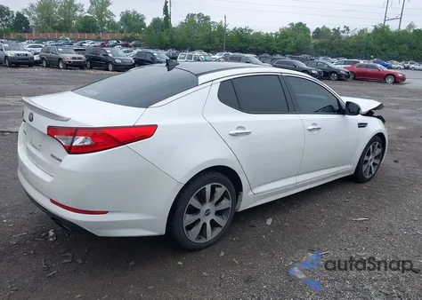 2013 Kia Optima Sx из США, поврежденный, VIN 5XXGR4A60DG124630